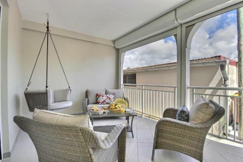 Villa Perle D'or, Dans Bourg de Sainte-anne, Jacuzzi, Plage � 5' � Pied