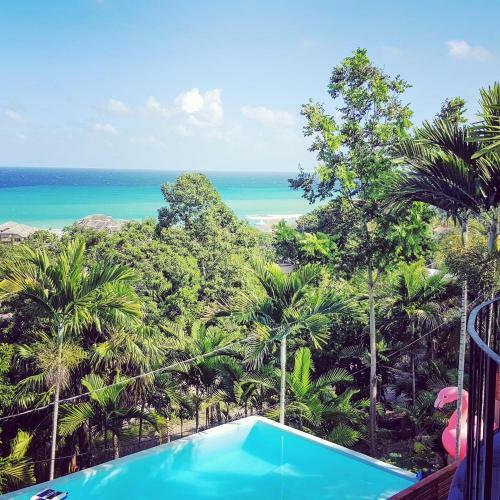 Private Ocean View Apartment @ Secluded Palm Villa