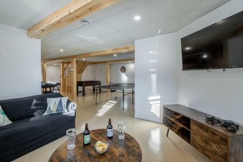 Spa, Sauna Et Foyer : Le Phare de Baie-saint-paul