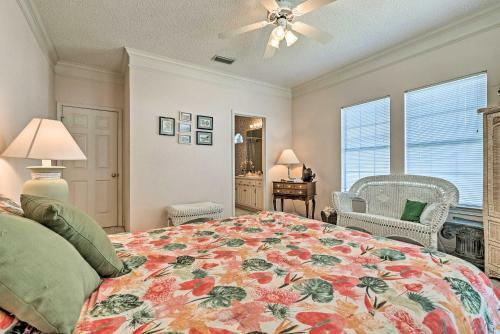 Bright Pastel Island Home With Sunset View And Grill!