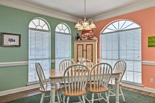 Bright Pastel Island Home With Sunset View And Grill!