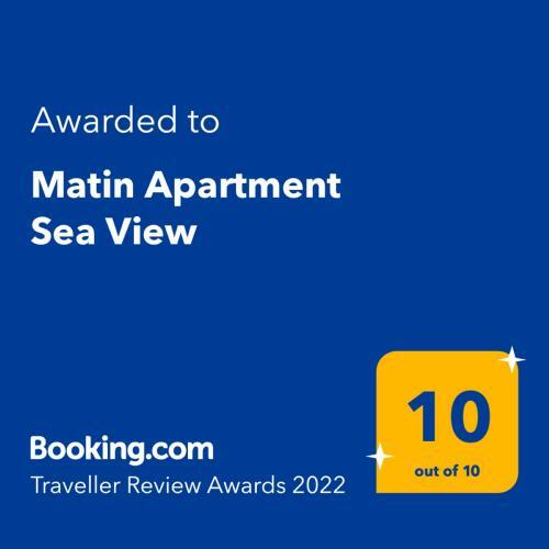 Matin Apartment Sea View