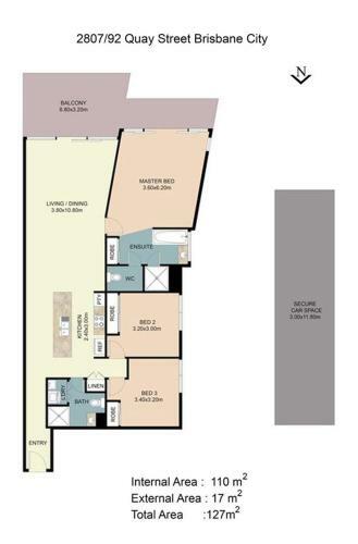 Apartamento Spacious River View 3 Bdrm Apt With 2 Car Spaces