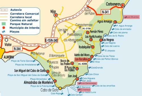 Apartamento Casa Duende En Villa de Nijar Con Piscina