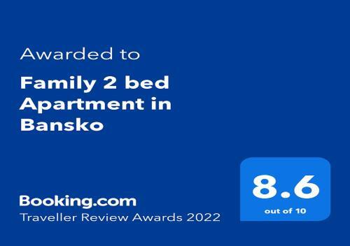 Family 2 Bed Apartment In Bansko