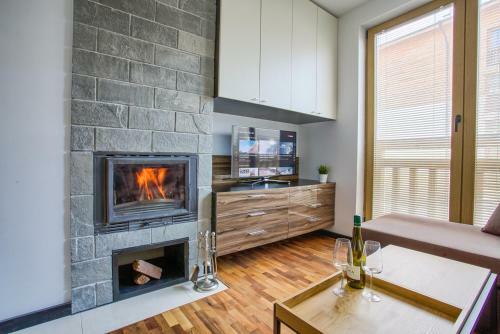 Apartamento Studio With Fireplace In The Mountains