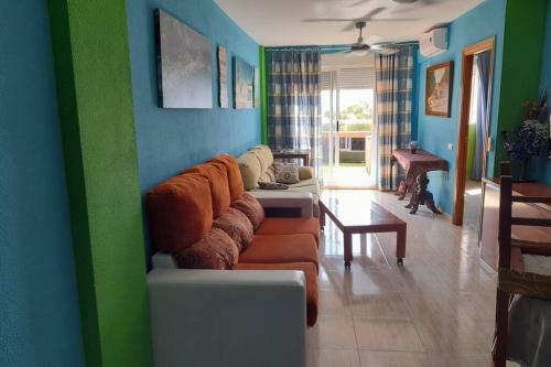 Apartamento Frontal En Primera L�nea de Playa En Marina Dor