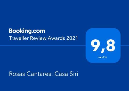 Rosas Cantares: Casa Siri