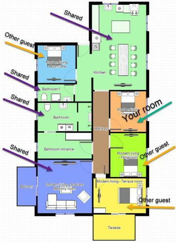 Hostal Aday - Modern Living - Ying Room