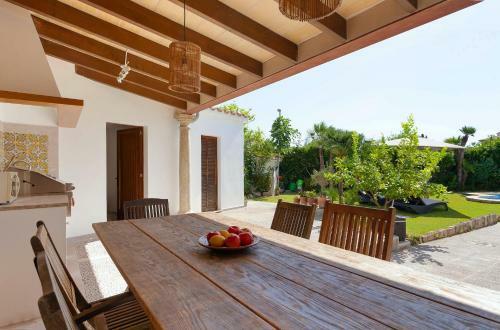 Villa Casa Pont Roma, Garden And Pool In Pollensa