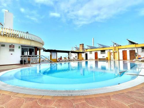Apartamento Nice Studio Cs With Shared Rooftop Pool, In Puerto De La Cruz