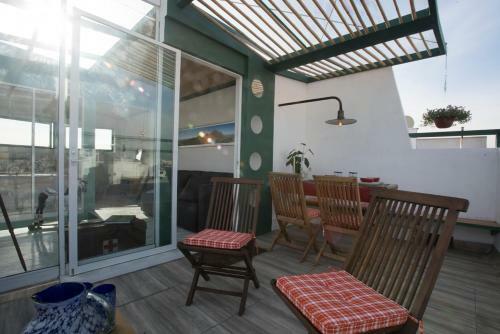 Apartamento D�plex/terraza Privada En Coraz�n Centro Hist�rico