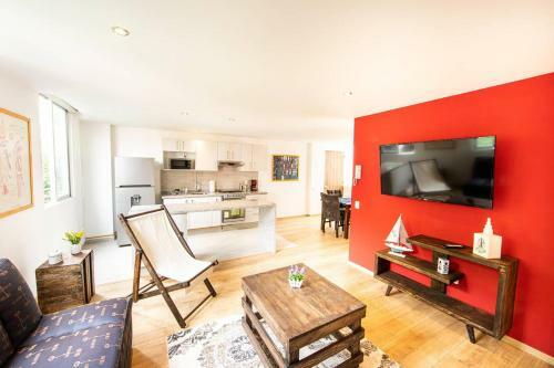 Sophisticated Park Venue Apartment Near Polanco