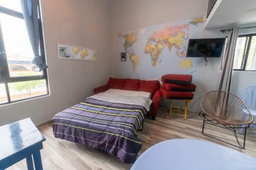 Apartamento Depa1 Loft C�ntrico, Moderno Y C�modo