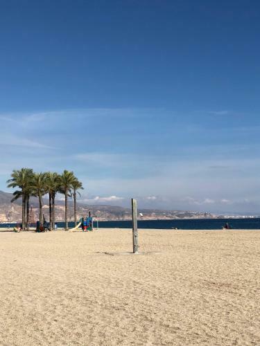 Apartamento Primera Linea Costa Almeria Con Wifi