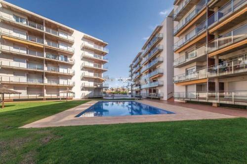 Apartamento Con Piscina Y Parking En Roses (5-3)