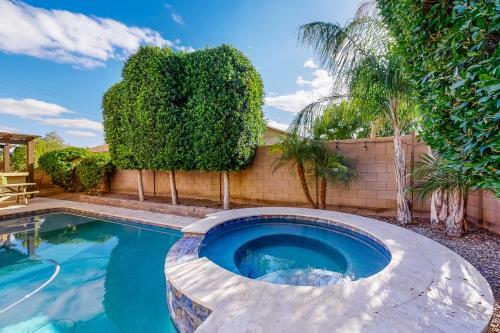 Tropical Poolside Paradise