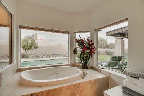Sunset Views From This Hilltop Fountain Hills Gem