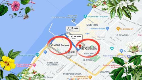 Cozumel - Av 25 Apartments