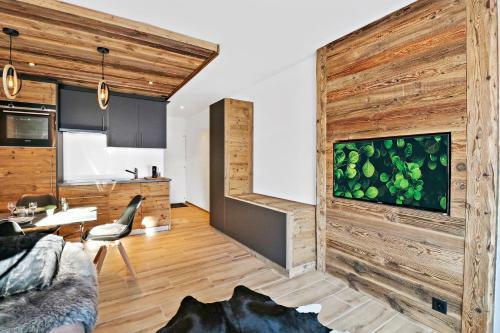 Apartamento Studio R�nov� En Plein Centre de Crans Montana