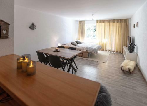 Apartamento Grand Studio Accessible Skis Aux Pieds