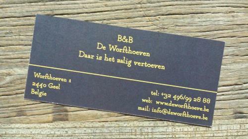 Bed & Breakfast De Worfthoeve