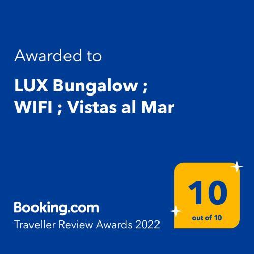 Apartamento Lux Bungalow ; Wifi ; Vistas Al Mar