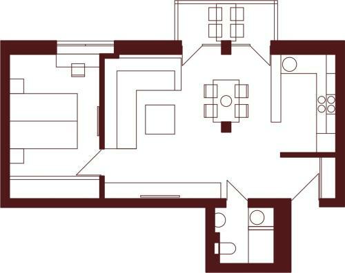 Apartament Cynamon ,wanilia I Go?dzik