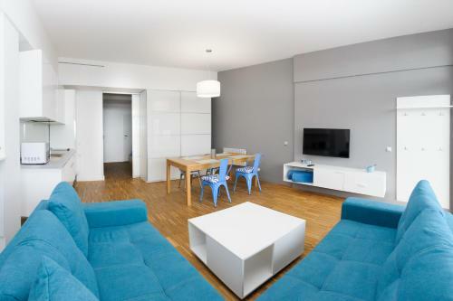 Apartament Blue I Grey Na Klifie
