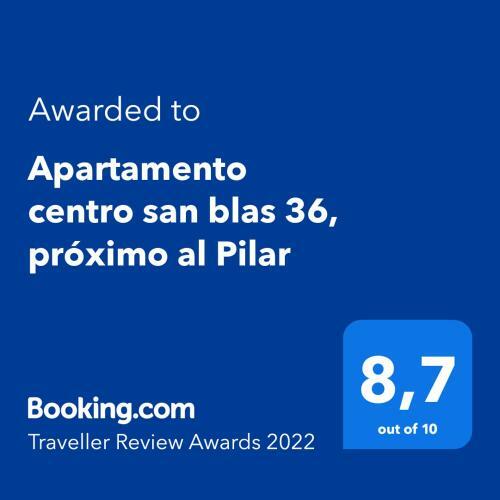 Apartamento Centro San Blas 36, Pr�ximo Al Pilar