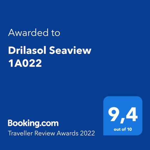 Apartamento Drilasol Seaview 1a022