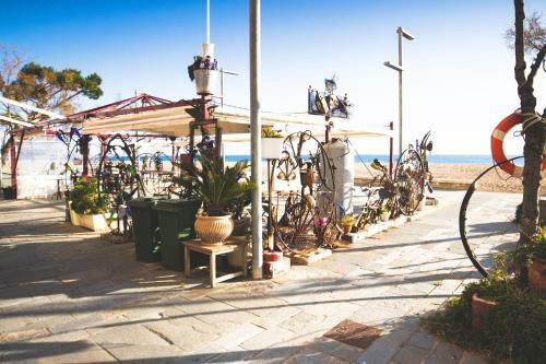 Apartamento Cozy Loft Over The Beach In Platja D'aro
