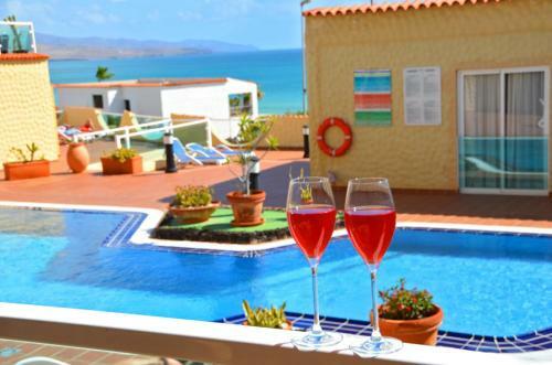 Apartment Playa - Pool - 50 M Strand - Meerblick - Wifi