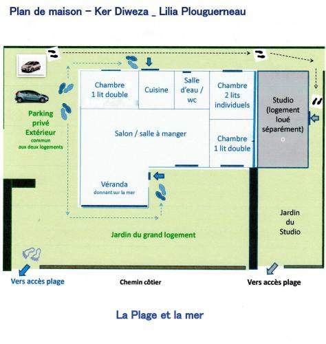 Ker Diweza Plage St Cava