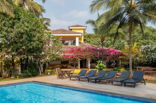 Villa Casa Delmar Close To Candolim Beach