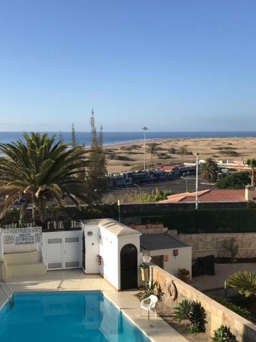 Apartamento Primera Linea De Playa Del Ingles Y Las Dunas De Maspalomas