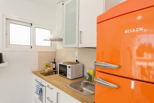 Orange Volcano Apartment