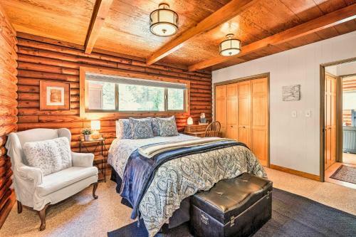 Pet-friendly Kings Beach Log Cabin With Hot Tub
