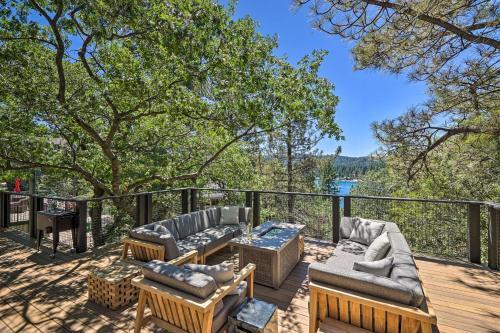 Airy Alpine Getaway With Lake Arrowhead Views!