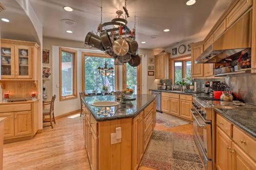 Waterfront Lake Arrowhead Home With Sunset Views!