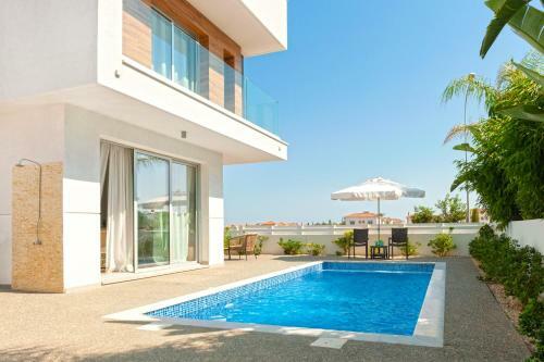 Pearly Sands Villa 3 Bdrm With Big Pvt Pool In Protaras