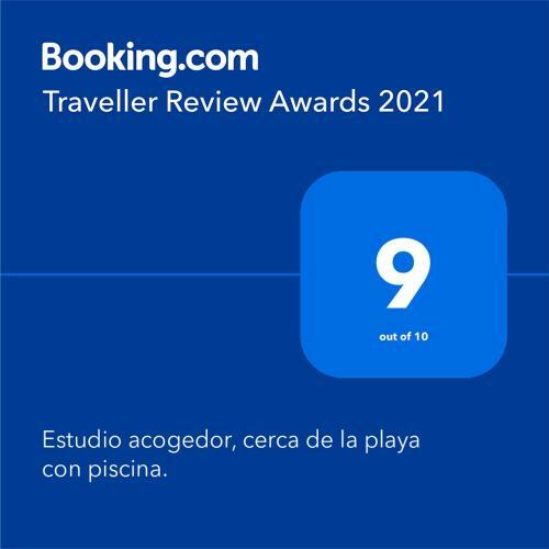 Apartamento Estudio Acogedor, Cerca De La Playa Con Piscina.
