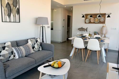 Apartamento Lujo- Terraza- Playa-piscina En Gran Alacant Beach
