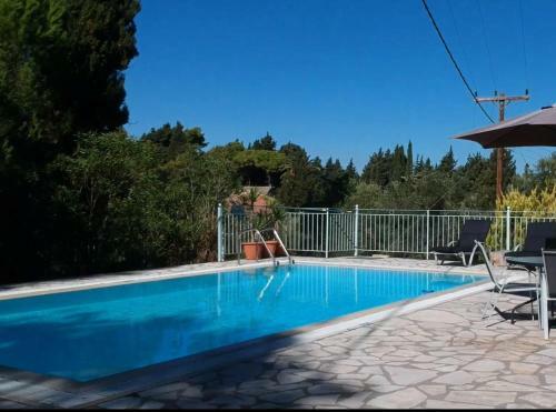 Gastouri Villa Pascalia With Pool And Views