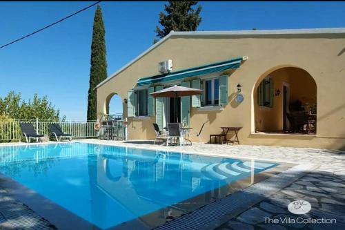 Gastouri Villa Pascalia With Pool And Views