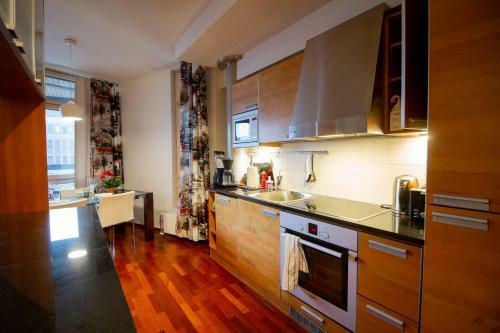 2ndhomes Luxury Kamppi Center Apartment With Sauna