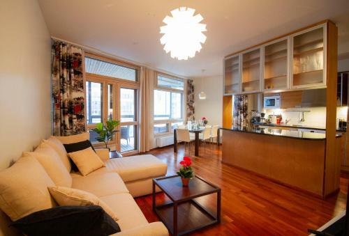 2ndhomes Luxury Kamppi Center Apartment With Sauna