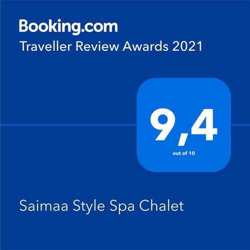 Apartamento Saimaa Style Spa Chalet