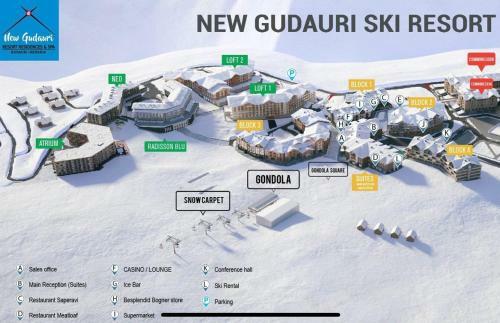 New Gudauri Terrace Apartment Loft 2 Apt. 143