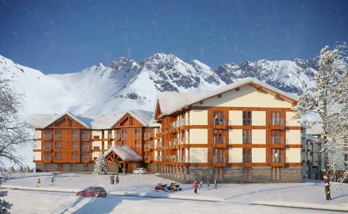 New Gudauri Apartment Belle Epoque With A Terrace